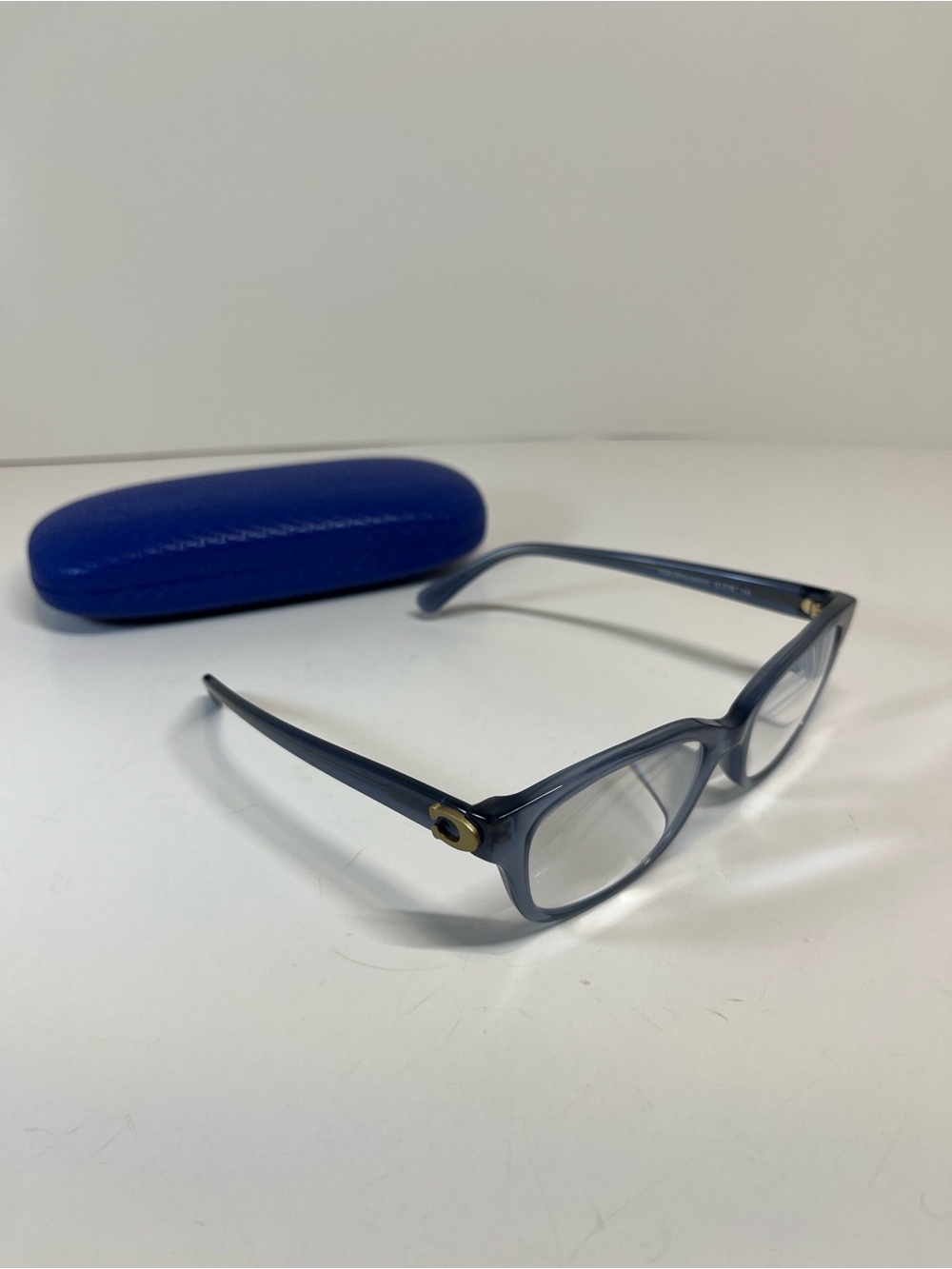 Coach HC 6257U T 5259 Milky Denim Reading Glasses Frames Designer Eyeglasses